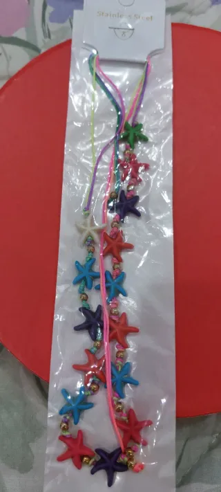 Collana donna bijotteria stelle marine