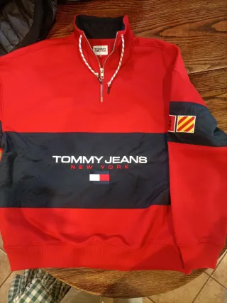 Felpa Tommy Jeans Tommy Hilfiger xs over size