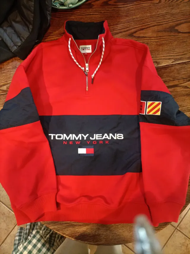 Felpa Tommy Jeans Tommy Hilfiger xs over size