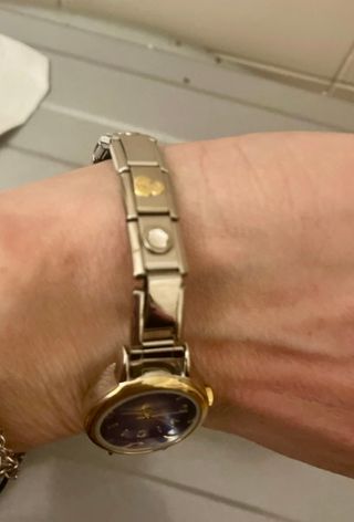 Orologio donna con inserti natalizi