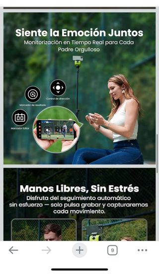 Cámara Deportiva XbotGo Chameleon 4K•PRECINTADA•