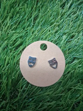 Pendientes Acero inoxidable Mascaras Teatro