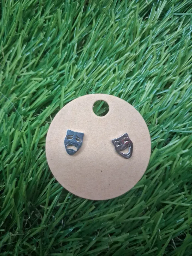 Pendientes Acero inoxidable Mascaras Teatro