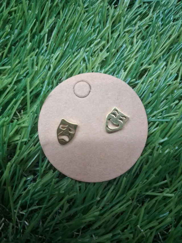 Pendientes Acero inoxidable Mascaras Teatro