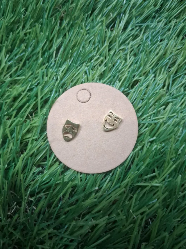 Pendientes Acero inoxidable Mascaras Teatro