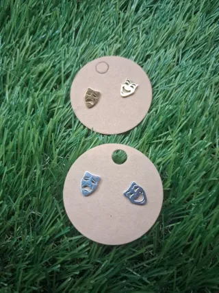 Pendientes Acero inoxidable Mascaras Teatro