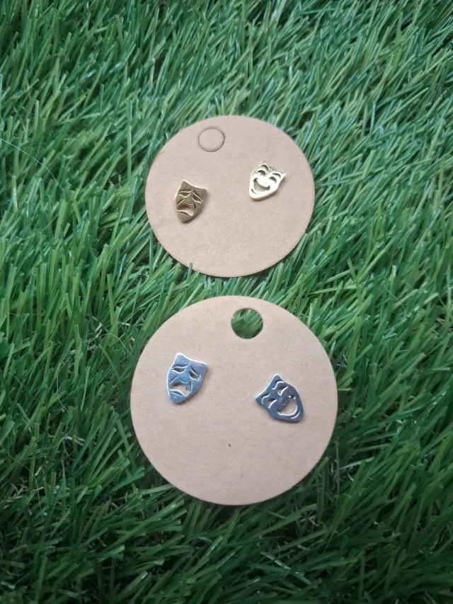 Pendientes Acero inoxidable Mascaras Teatro