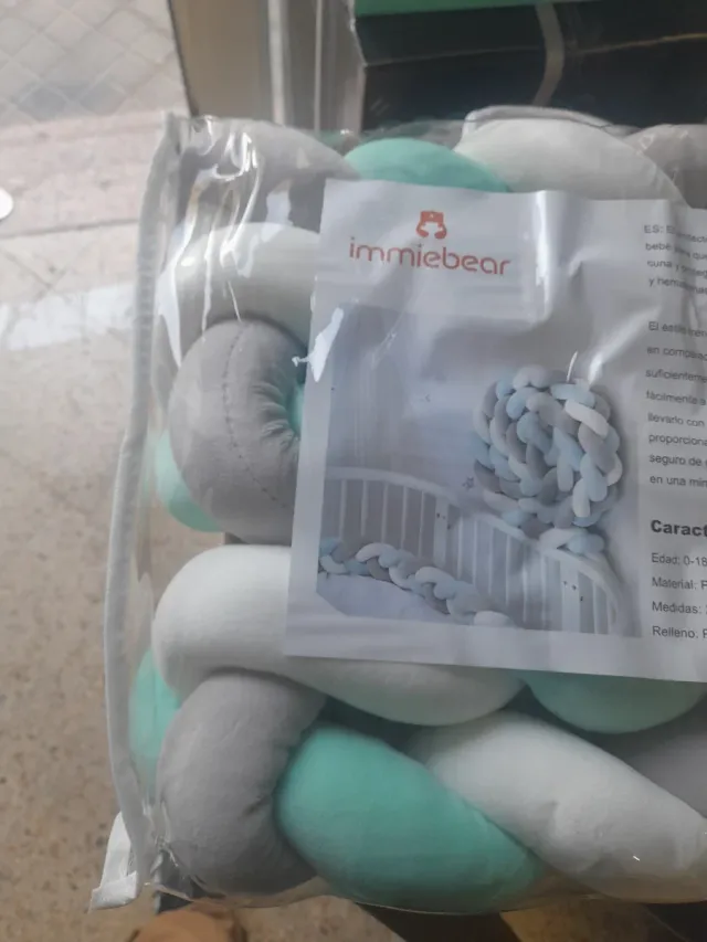 Protector cuna trenzado Immiebear