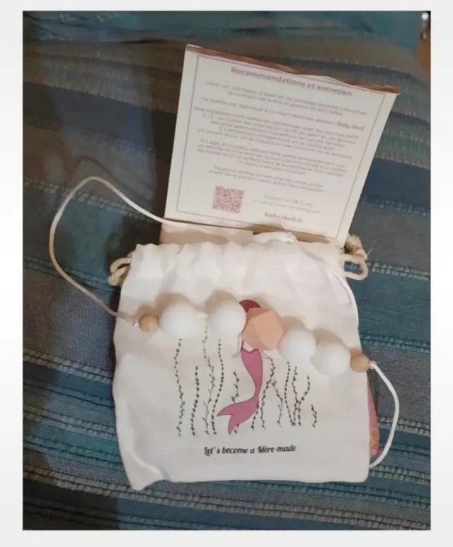 Collana allattamento Baby Shell