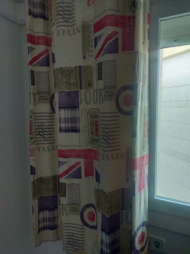 Oferta! Barra y cortinas