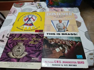 Vinilos Salvation Army y CWS Band