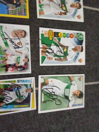 Cromos Firmados Elche CF