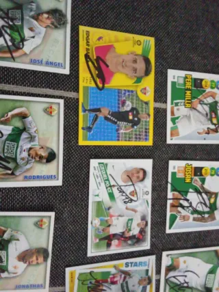 Cromos Firmados Elche CF