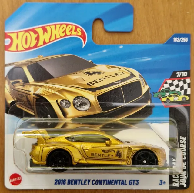 HotWheels 2018 Bentley Continental GT3