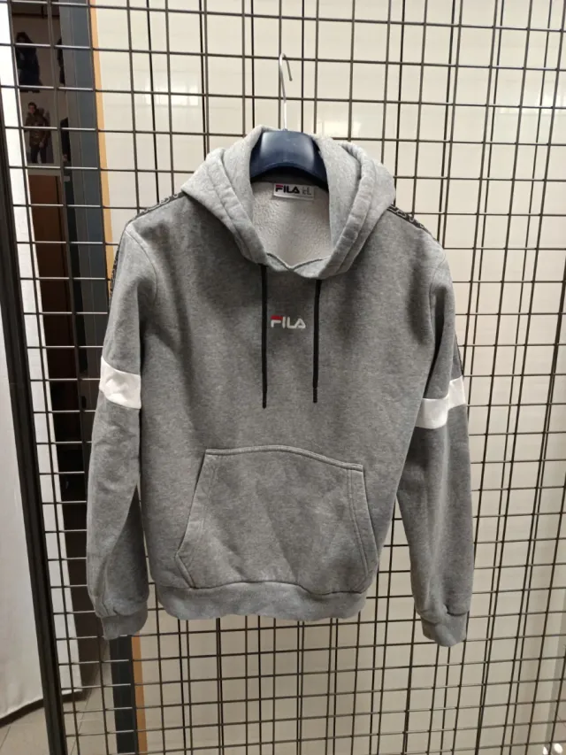 Felpa ragazzo Fila grigia XS