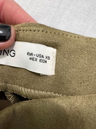 Pantalones leggins mango xs