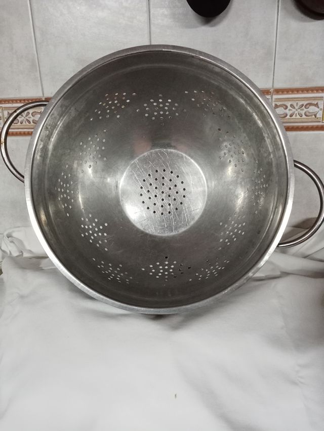 Escurridor de acero inoxidable