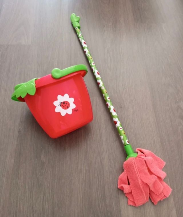 Juego Cubo y Fregona Infantil