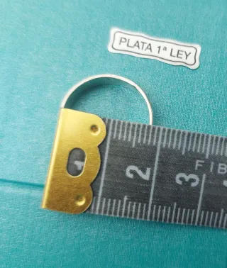 Anillo Alianza de Plata Niña