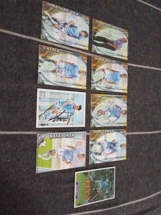 Cromos Firmados Celta de Vigo