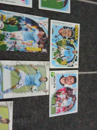 Cromos Firmados Celta de Vigo
