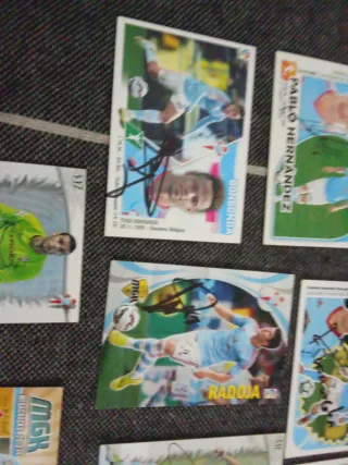 Cromos Firmados Celta de Vigo