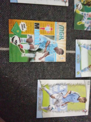 Cromos Firmados Celta de Vigo