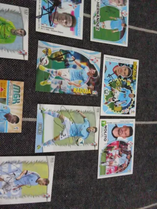 Cromos Firmados Celta de Vigo