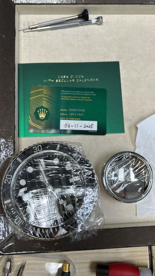 Reloj de mesa Rolex Submariner Full Set