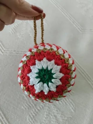 Palline Natalizie uncinetto
