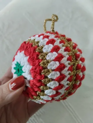 Palline Natalizie uncinetto