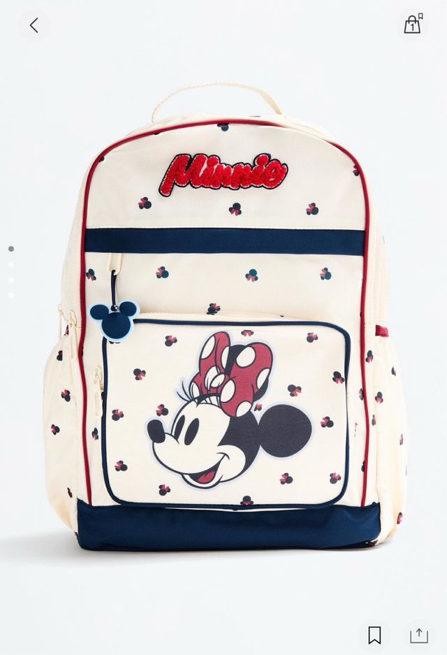 Mochila escolar Minnie Mouse Disney de Lefties.