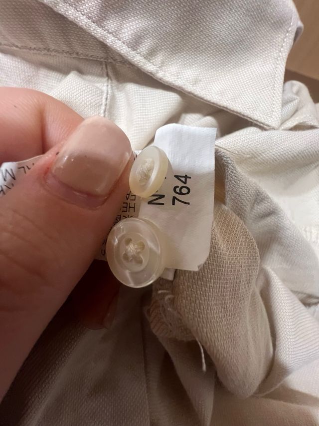 Camisa Zara Hombre Talla M Beige