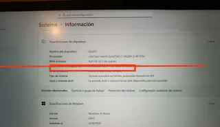 Acer Nitro V15/Intel Core I7/RTX 3050
