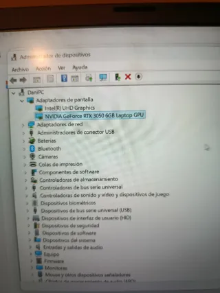 Acer Nitro V15/Intel Core I7/RTX 3050