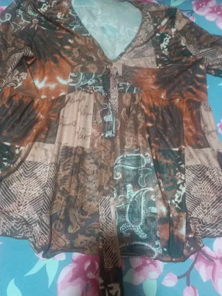 Blusa estampada TXXL