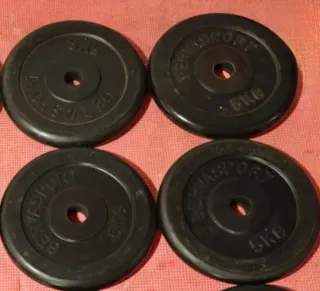 DISCOS GOMA PESAS GERVASPORT  28MM