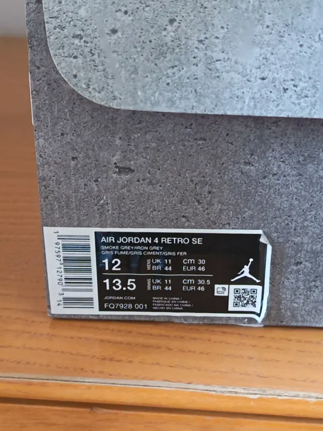 Jordan 4 Retro SE Paris Olympic Wet Cement