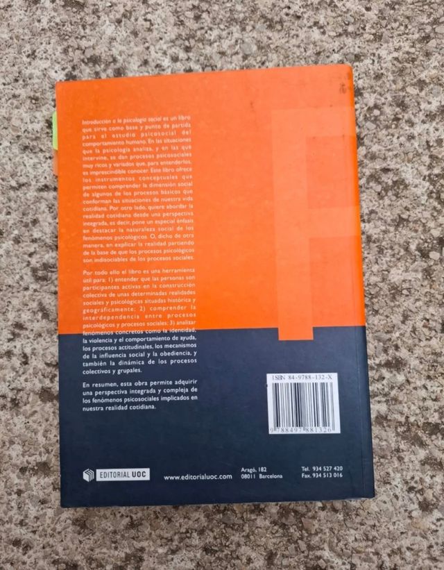 Introducción a la psicología social.