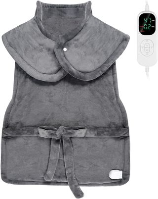 Manta Eléctrica Cervical Gris