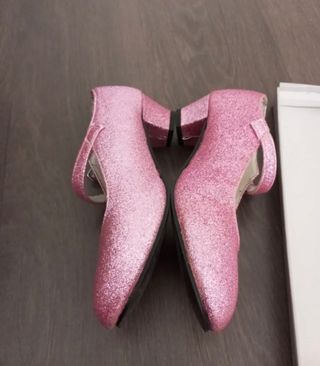 Zapatos Flamenco Niña Rosa Talla 35