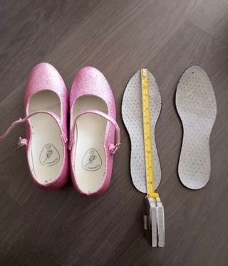 Zapatos Flamenco Niña Rosa Talla 35