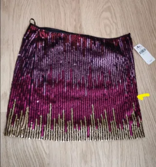 Falda lentejuelas Talla 36