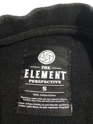 Sudadera Element Negra