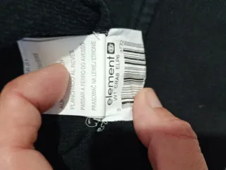 Sudadera Element Negra