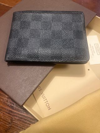 Portafoglio Louis Vuitton Nero