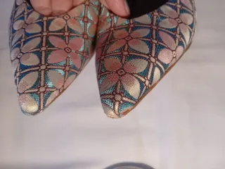 Scarpe donna Paola Ferri fantasia floreale