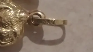 Colgante Camello 18k