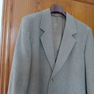 Cappotto uomo grigio