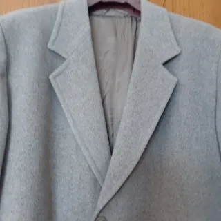 Cappotto uomo grigio